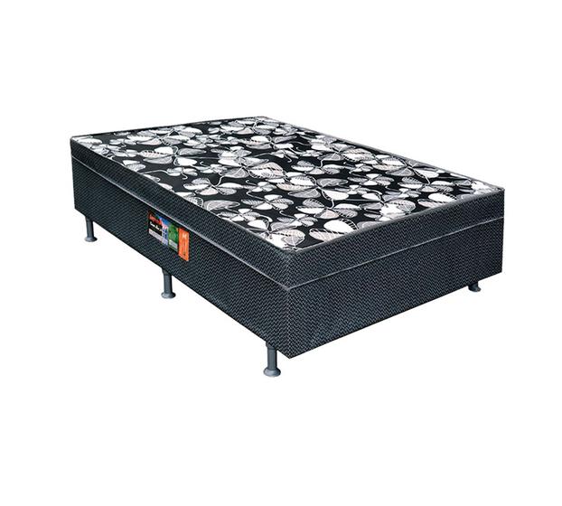 Cama Box Conjugado Unibox Solteirão EspumAtiva Ortopédica D28 - 110x188x43cm Menor preço em Cama Box Conjugado Unibox Solteirão EspumAtiva Ortopédica D28 - 110x188x43cm