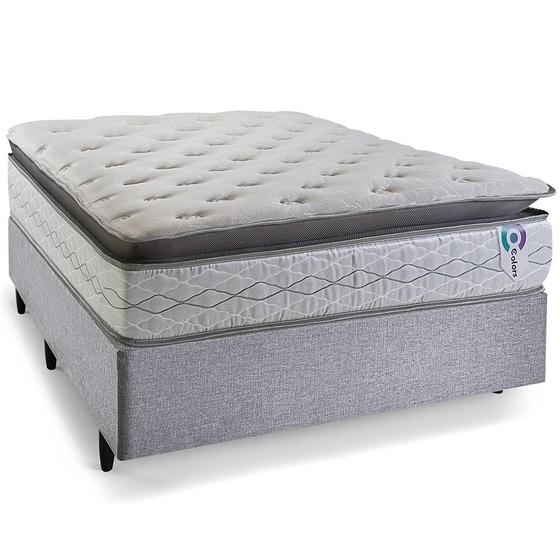 Imagem de Cama Box de Casal Herval Adapt em Molas Ensacadas, 73x138x188 cm