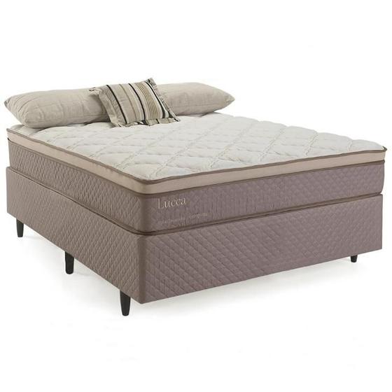 Cama Box de Casal Herval Lucca de Molas Ensacadas, 66x138x188 cm Menor preço em Cama Box de Casal Herval Lucca de Molas Ensacadas, 66x138x188 cm