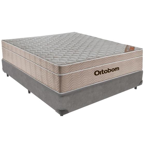 Imagem de Cama Box e Colchão Airtech SpringPocket Molas Ensacadas Casal Ortobom