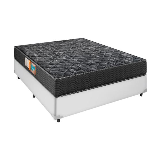 Imagem de Cama Box e Colchão Casal Espuma Super Firme D60 Portobel