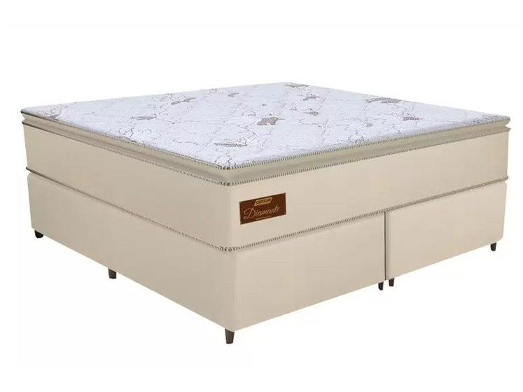 Menor preço em Cama Box King (Box + Colchão) Gazin