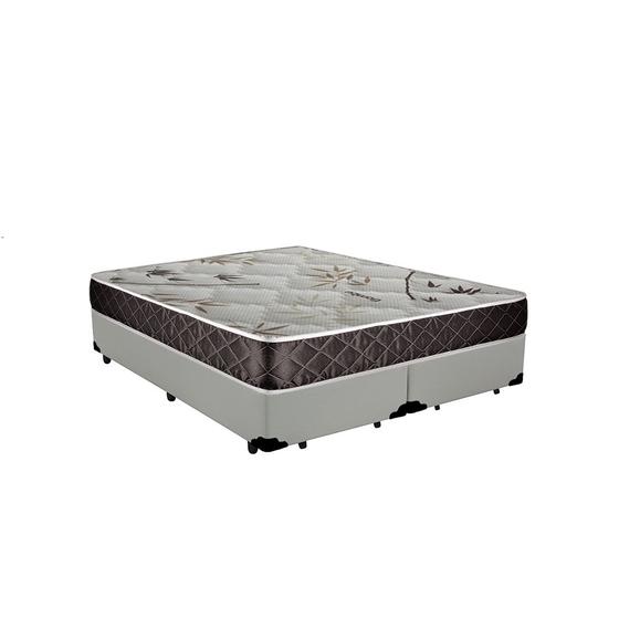 Imagem de Cama Box King Colchão Aylla Espuma D33 NK Camas + Box Sintético 68x193x203