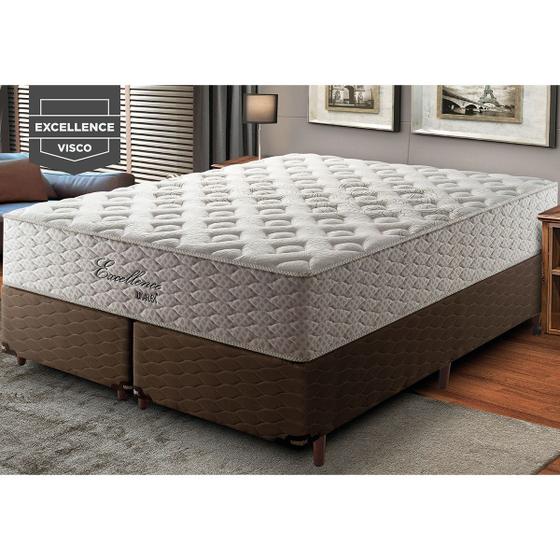 Cama Box King Excellence 203x193 Umaflex Camas Box Magazine Luiza