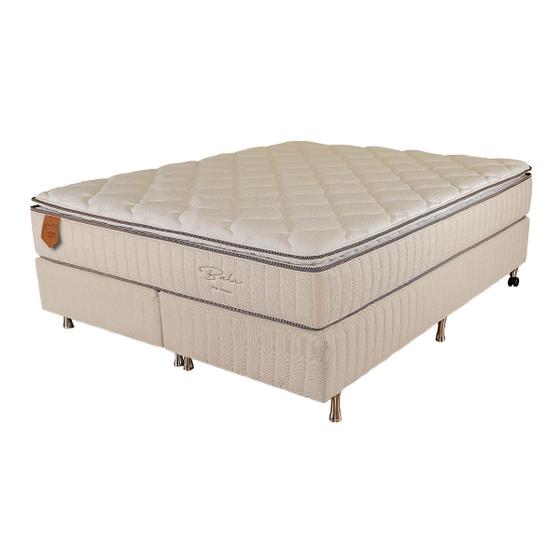 Imagem de Cama Box King Size (Box + Colchão) 193X203X63 Bali Prorelax Molas Ensacadas Pillow Top Turn Free