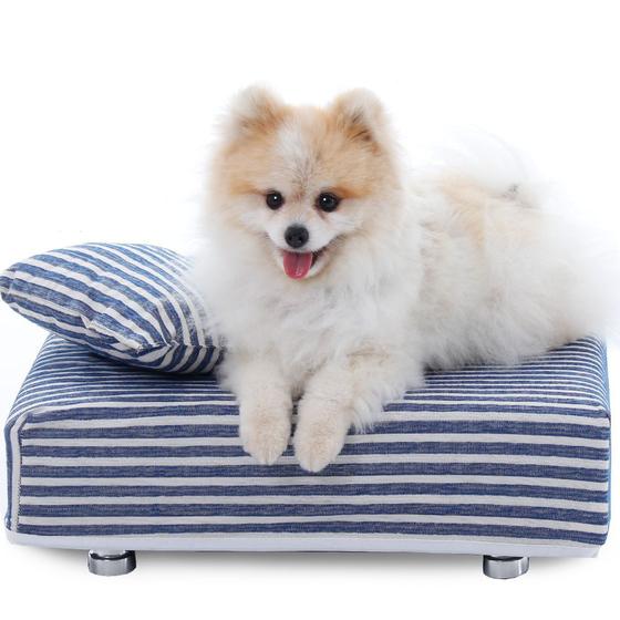 Imagem de Cama Box Para Cachorro + Travesseiro - Caminha Pet - Bf Colchões