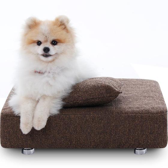 Imagem de Cama Box Para Cachorro + Travesseiro - Caminha Pet - Bf Colchões