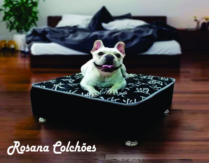 Cama Box Pet Sleep Black Cães E Gatos Rosana Colchões Menor preço em Cama Box Pet Sleep Black Cães E Gatos Rosana Colchões