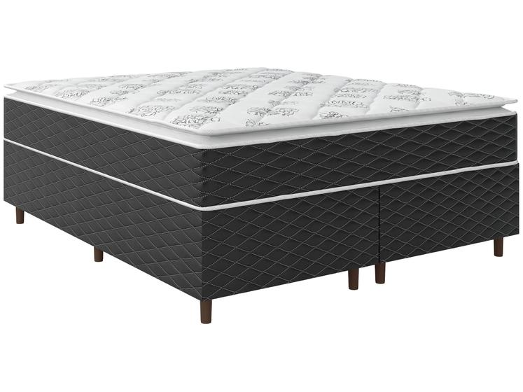 Cama Box Queen (Box + Colchão) Umaflex Menor preço em Cama Box Queen (Box + Colchão) Umaflex