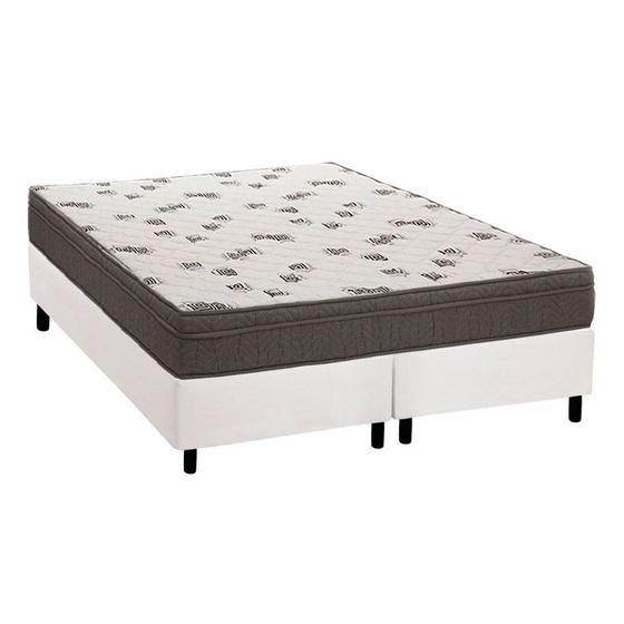 Cama Box Queen: Colchão Espuma D45 Ortobom  Light Saúde + Base CRC Courano White(158x198) é boa?