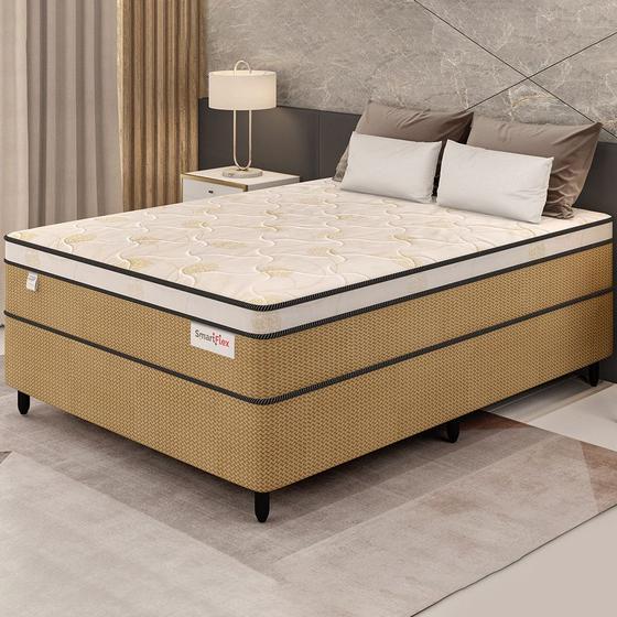 Imagem de Cama Box Smartflex Casal 138x70 Plumatex