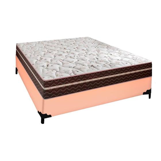 Imagem de Cama Box Solteiro Berlim Bege com Molas Superlastic Probel