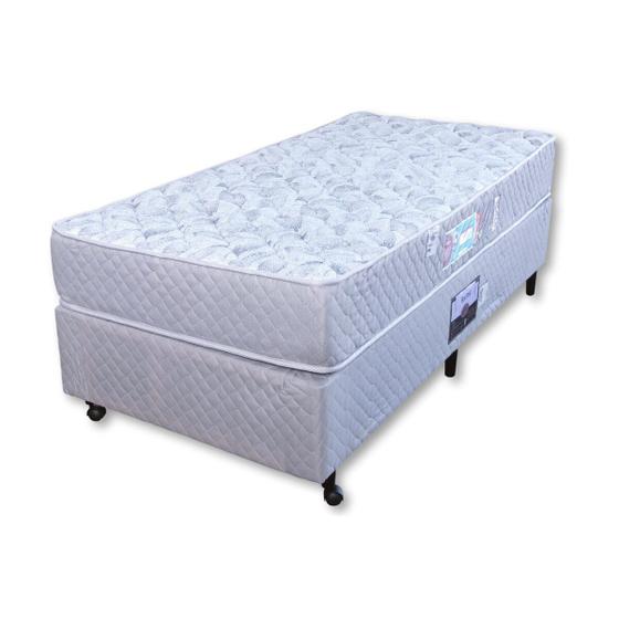 Imagem de Cama Box Solteiro Castor Sleep Max D33 88x188x45 + Box Castor