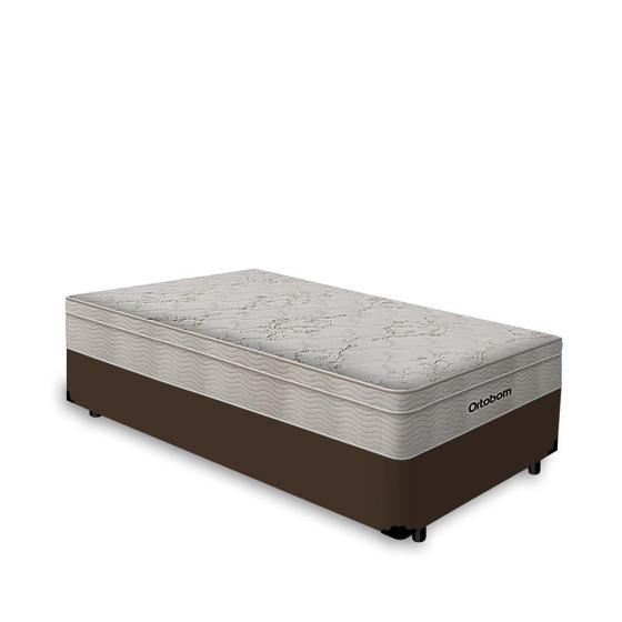 Cama Box Solteiro + Colchão de Molas Ensacadas Ortobom AirTech SpringPocket 88cm Menor preço em Cama Box Solteiro + Colchão de Molas Ensacadas Ortobom AirTech SpringPocket 88cm