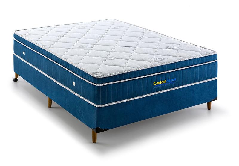 Cama Box Solteiro Magnético Confort Dream e Terapêutico (Colchão 88x188 + Base Box) Menor preço em Cama Box Solteiro Magnético Confort Dream e Terapêutico (Colchão 88x188 + Base Box)