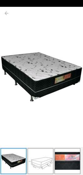 Cama box unibox londor casal Dn28 138x188x53 Menor preço em Cama box unibox londor casal Dn28 138x188x53