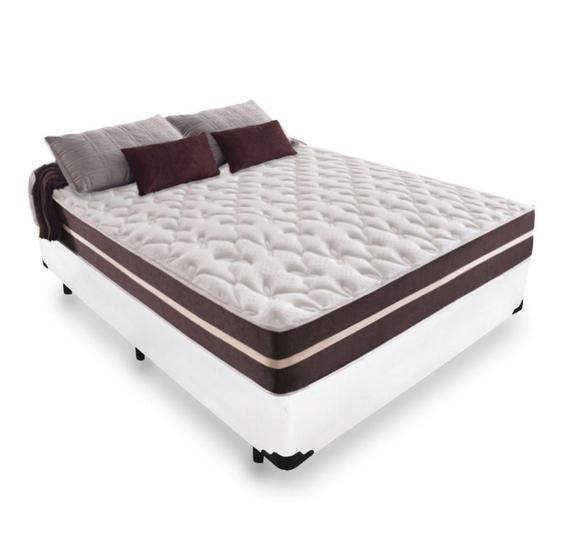 Imagem de Cama Box Viúva + Colchão de molas - Anjos - Classic Superlastic 128cm