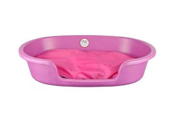Imagem de Cama Cachorro Gato Com Almofada Pequena Rosa