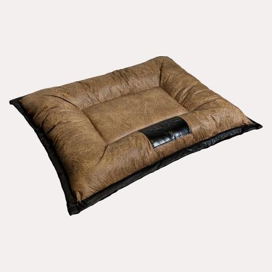 Cama Cachorro pet G 97 x 67 x 9 Marron - Solo Pet Imagem de Cama Cachorro pet G 97 x 67 x 9 Marron
