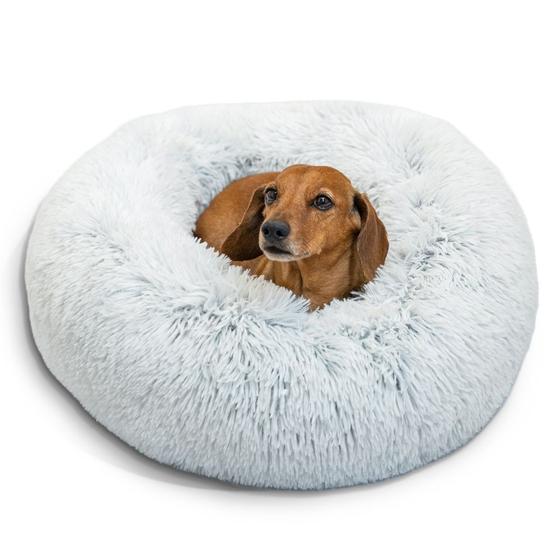 Imagem de Cama Calmante Best Friends Formato Donut Para Cães Pequeno - Gelo