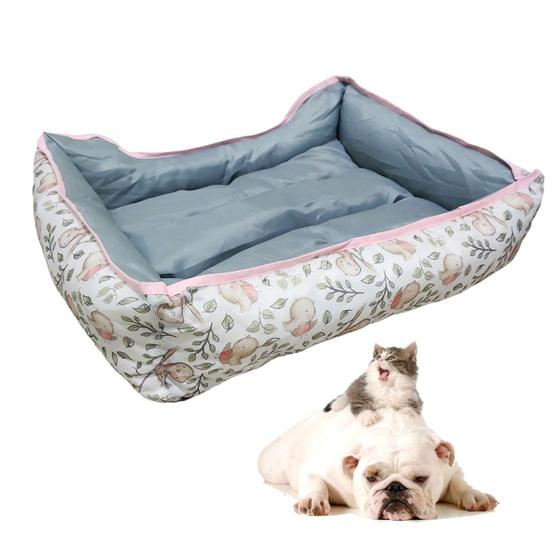 Imagem de Cama Caminha Cachorro Pet Gato Cao Animal de Estimaçao Colchonete Confortavel Aconchegante Lavavel Espaçoso Macio Resistente