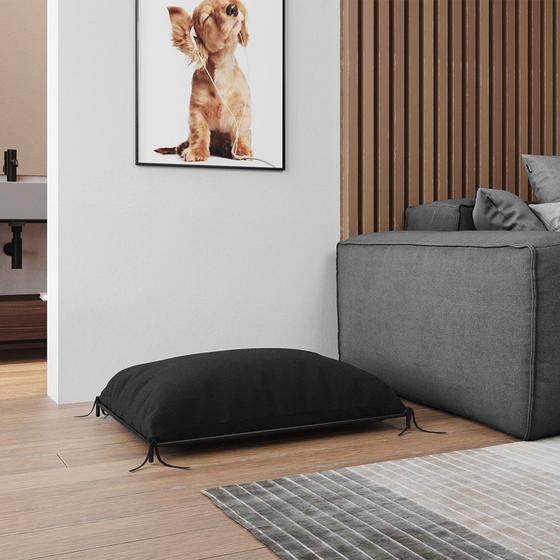 Imagem de Cama Caminha Pet Tati Raças Pequenas - Preto