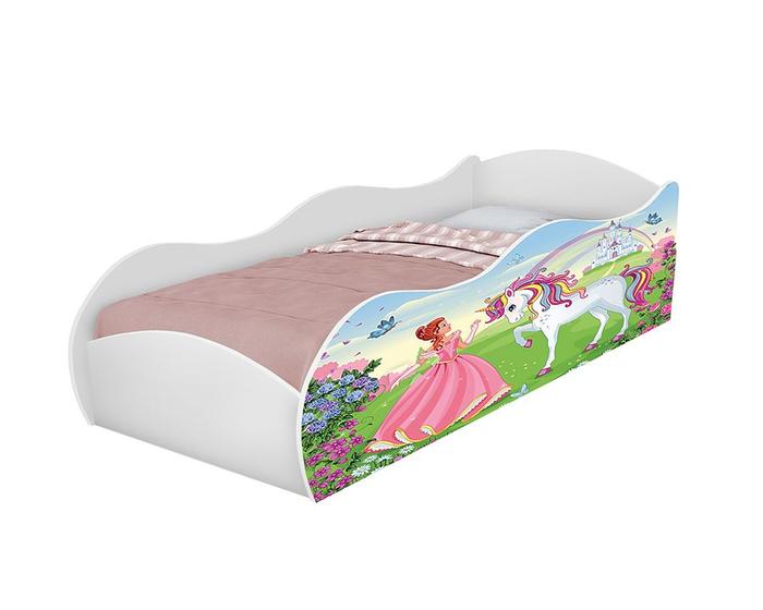 Imagem de Cama carro móveis para quarto infantil meninas com colchão