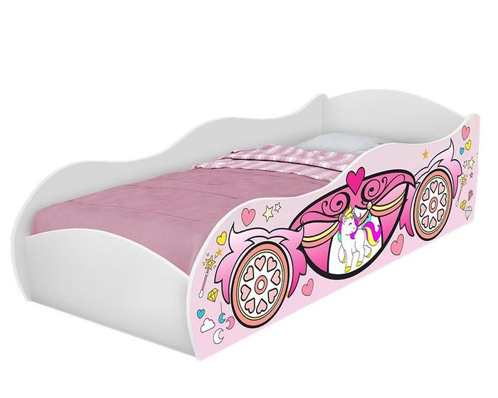 Imagem de Cama carro móveis para quarto infantil meninas