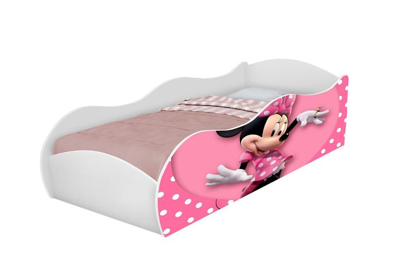 Imagem de Cama carro móveis para quarto infantil meninas