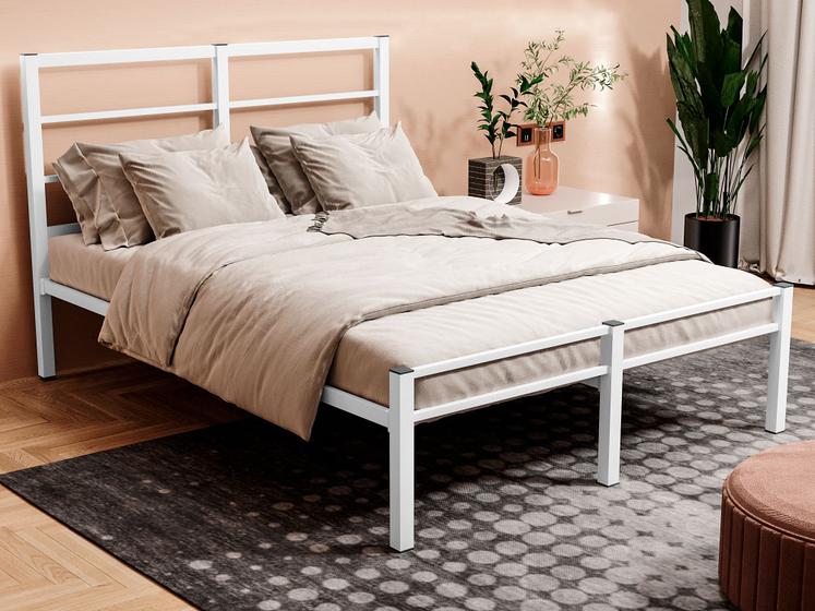 Cama casal cristal ferro/aço com 3 barras p/ate 250 kg -super reforçada - branca Menor preço em Cama casal cristal ferro/aço com 3 barras p/ate 250 kg -super reforçada - branca