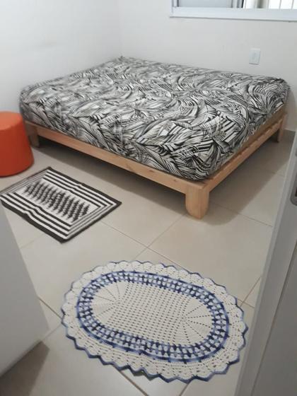 Menor preço em Cama Casal Oriental Penafort 138x188x25 Cor Imbuia