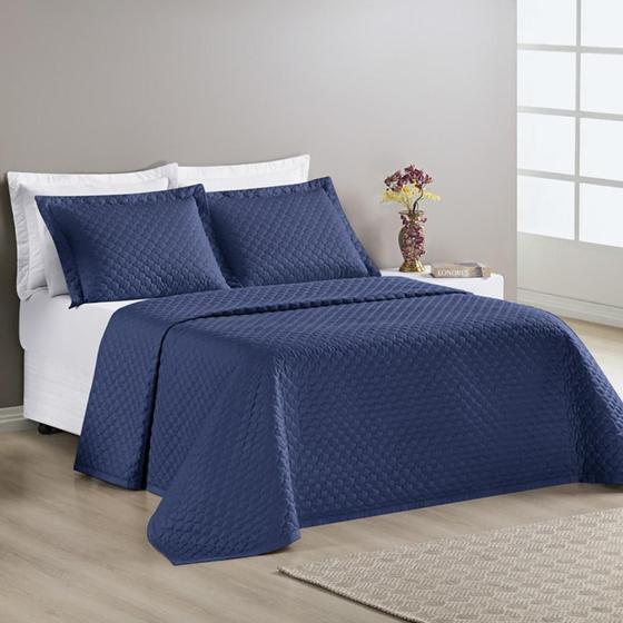 Imagem de Cama Casal Queen Size Dubai Colcha 200 Fios ul