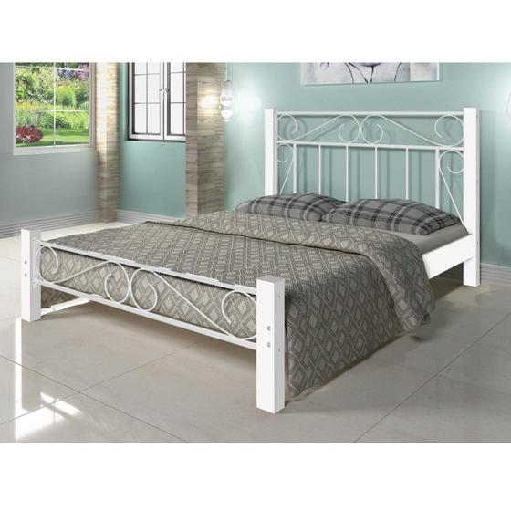 Imagem de Cama Casal Rustic Florença Espresso Móveis