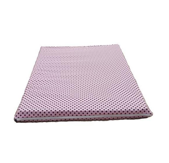 Imagem de cama colchão impermeável pra cachorro grande colchonete 65x85cm + capa com zíper