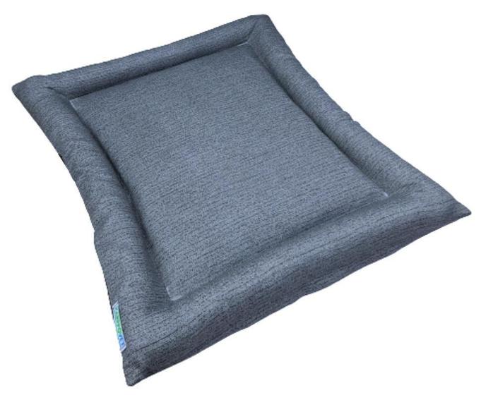 Imagem de Cama colchonete conforto luxo cinza