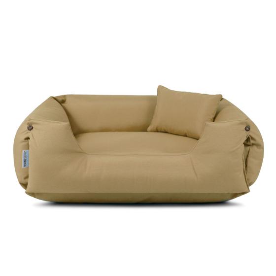 Imagem de Cama de Cachorro Impermeável Lola Caminha Pet 85x70 Fendi