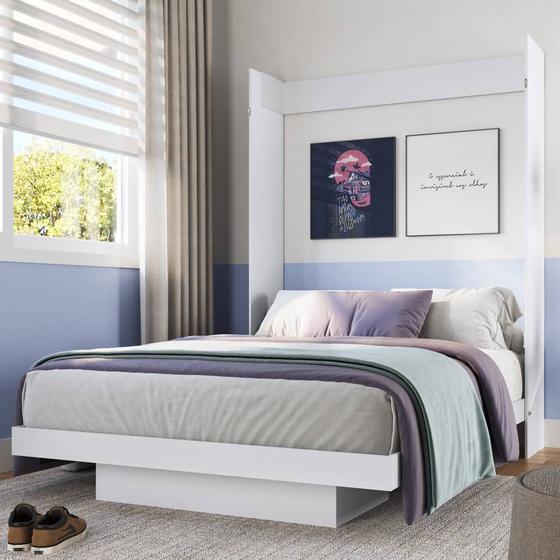 Imagem de Cama de Casal Articulável Vertical Vancouver CV140 Art in Móveis