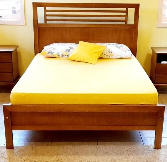 Imagem de Cama de Casal King Size 1,95 x 2,05 - Móveis de Gramado