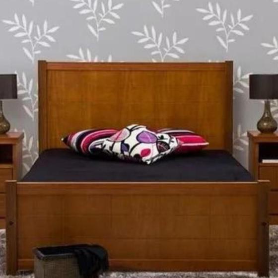 Imagem de Cama de Casal King Size 1,95 x 2,05 - Móveis de Gramado