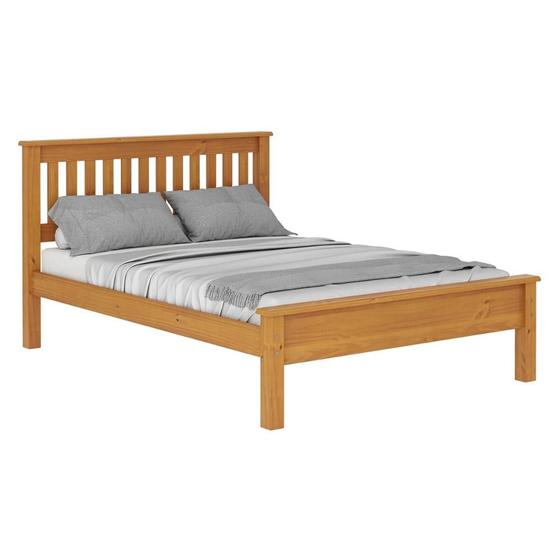 Imagem de Cama de Casal Madeira Maciça para Colchão 188 x 138cm Multimóveis CR35240