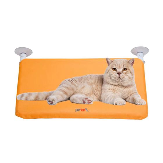 Imagem de Cama de Janela Suspensa com Ventosa para Gatos até 15kg