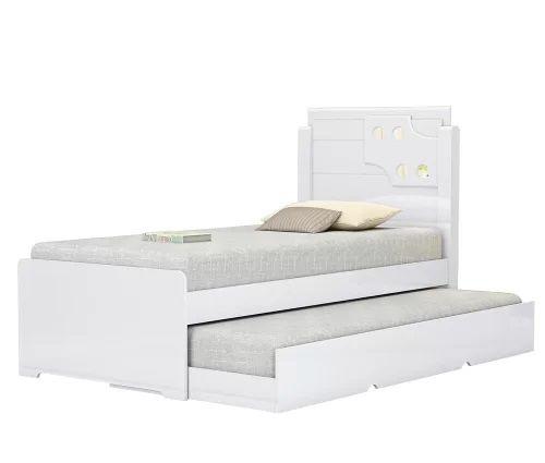 Imagem de Cama De Solteiro Bibox Luiza Branco  Vitamov