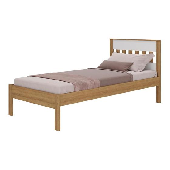 Imagem de Cama de Solteiro para Colchão 88 x 188cm Multimóveis CR35253