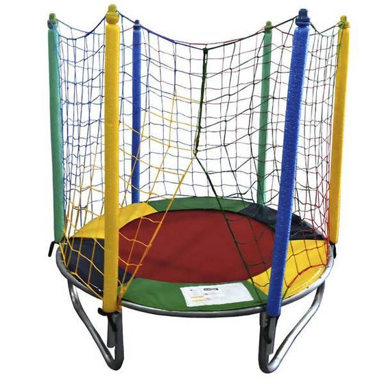 Cama Elástica 1,45m Infantil Colorida é boa?