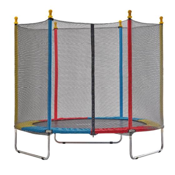 Cama Elástica Infantil Pula Pula Trampolim 1,80m + Rede é boa?