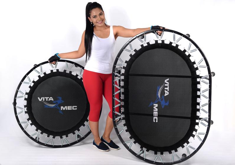 Imagem de Cama Elástica Jump Extra Grande 44 molas
