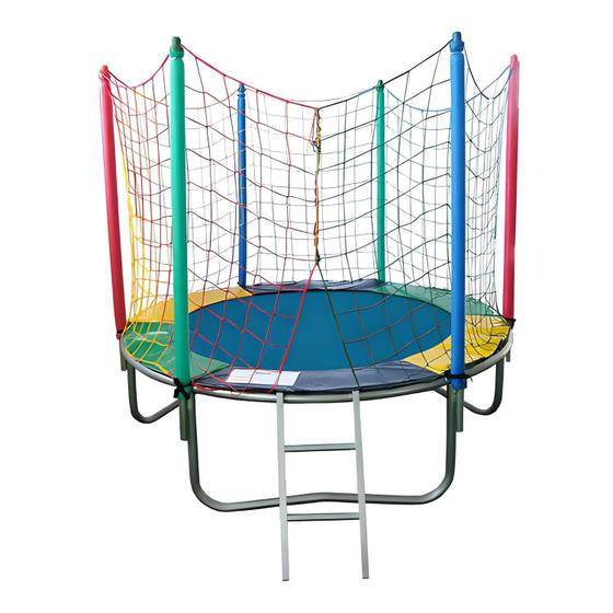 Imagem de Cama Elástica Pula Pula Trampolim 1,83m Infantil Premium