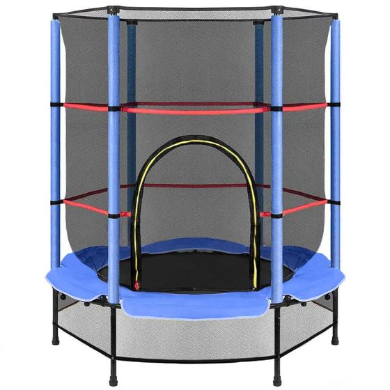 Imagem de Cama Elástica Trampolim Pula Pula Infantil 1,40m Até 45kg