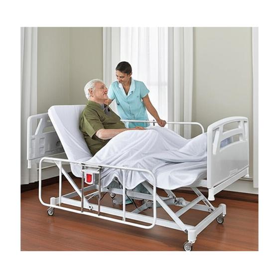 Imagem de Cama Hospitalar Fowler automatizada com elevação do leito Semi Luxo com colchão D33