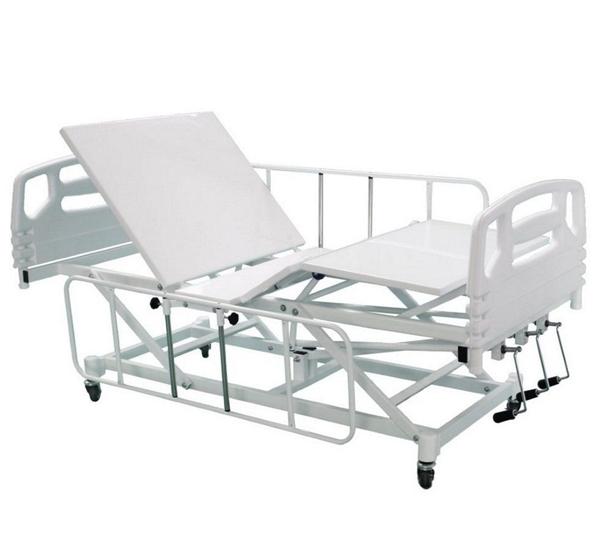 Imagem de Cama hospitalar manual elevação do leito semi luxo